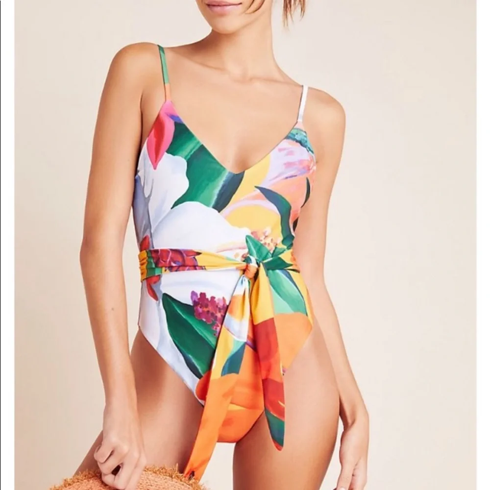 Anthropologie Mara Hoffman gamela one piece new with tags xs